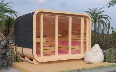 Gartensauna modern
